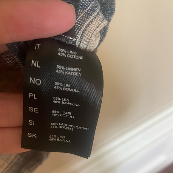 KUHL cotton-linen blend button-down short sleeve shirt. - Picture 14 of 15